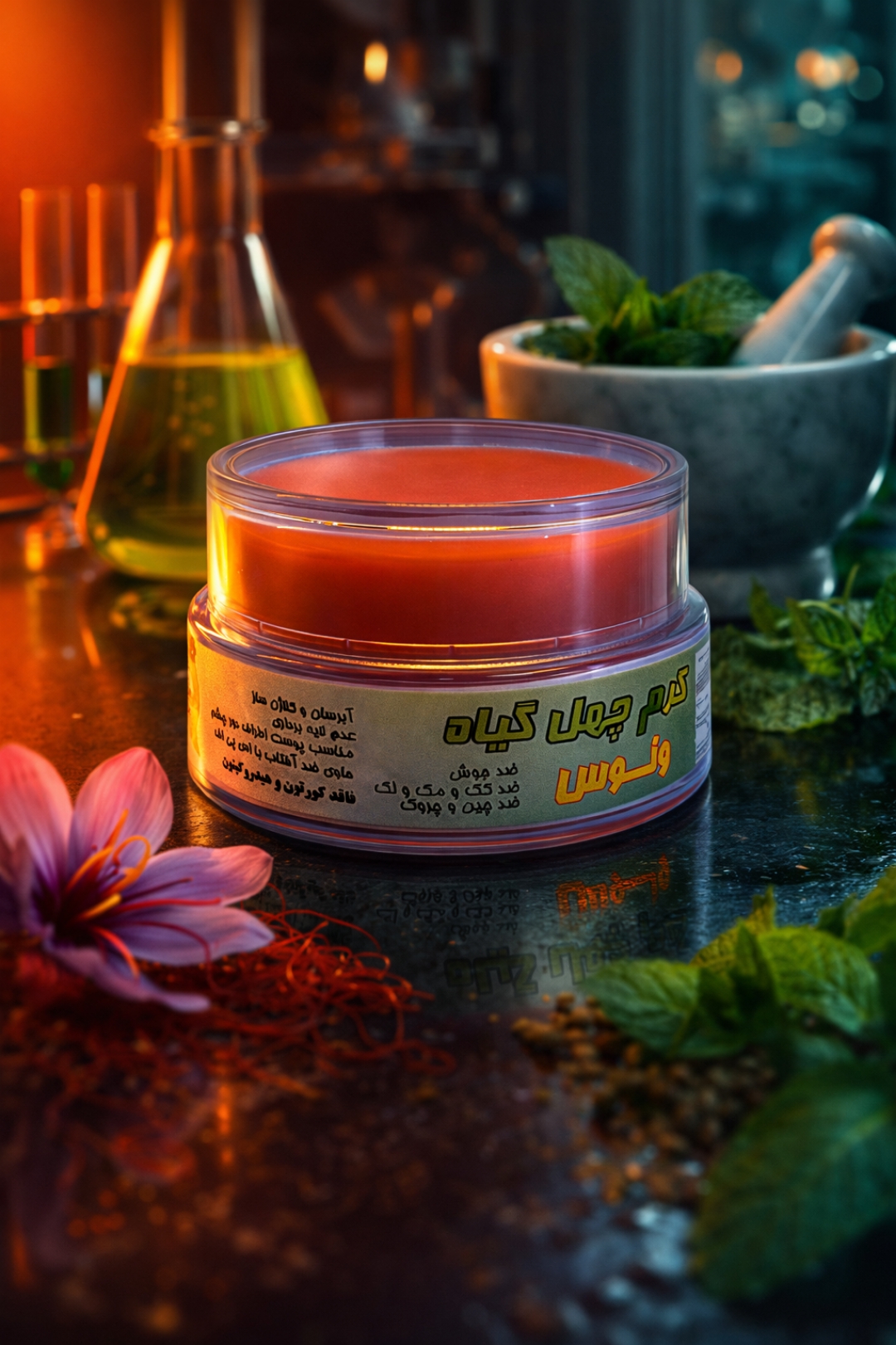 کرم رفع لک و کک ومک‌ چهل گیاه ونوس